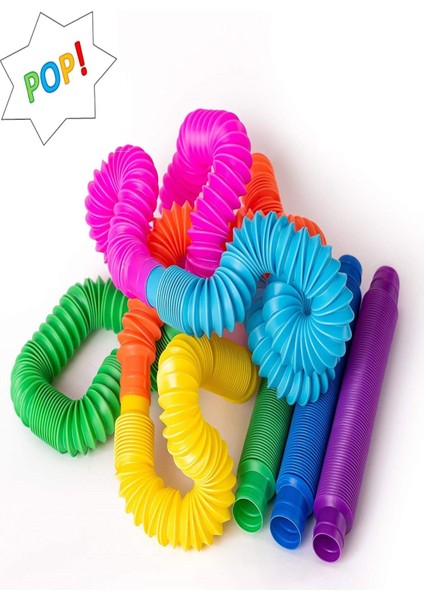 Popit Pop Tubes Stres Giderici Oyuncak 5 Adet