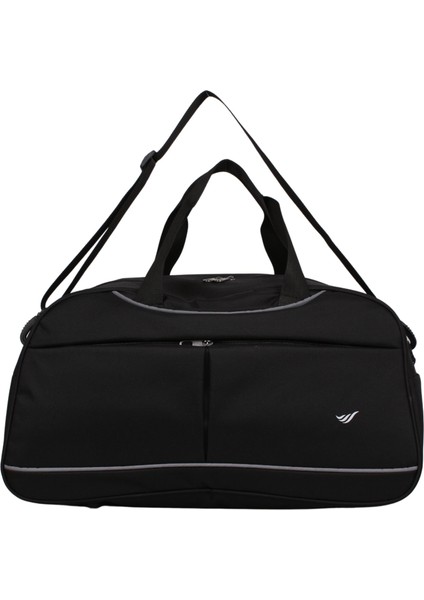 50X30X24 cm Unisex Siyah Kumaş Plaj Spor ve Seyahat Çantası fiyatları