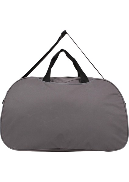 60X35X24 cm Unisex Gri Kumaş Plaj Spor ve Seyahat Çantası fırsatları