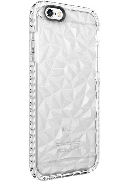 Iphone 6 Prizmatik Desenli Buzz Kılıf Ekran Koruyucu