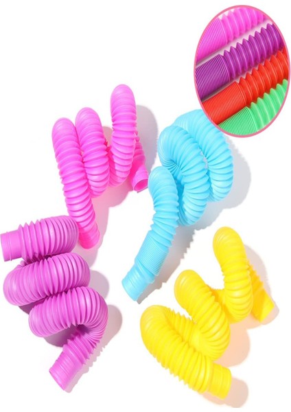 Popit Pop Tubes Stres Giderici Oyuncak 4 Adet