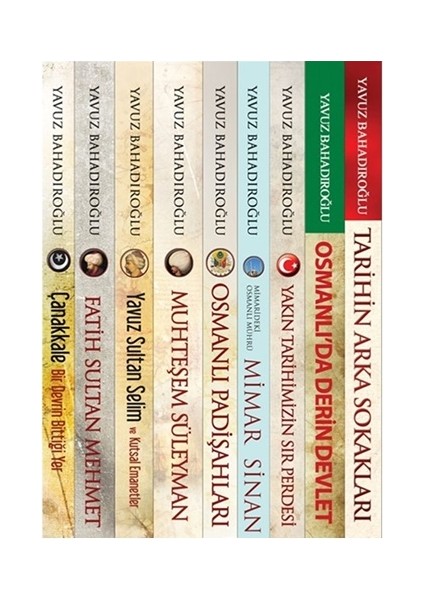 Yavuz Bahadıroğlu 9 Kitap Set