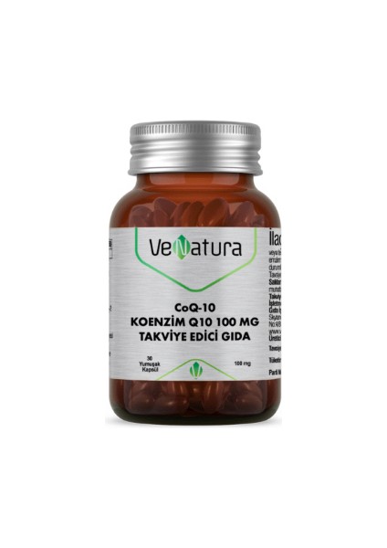 Coq-10 Koenzim Q10 100MG 30 Kapsül