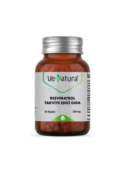 Resveratrol 250 Mg 30 Kapsül