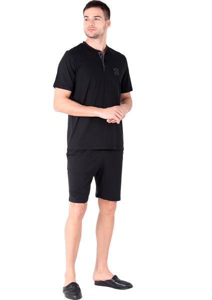 Şort Pijama Takımı Siyah fiyatları
