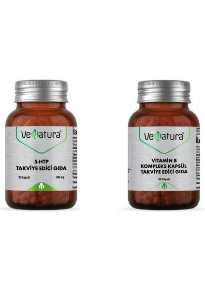 5-Htp 100 Mg 30 Kapsül + B Kompleks 30 Kapsül