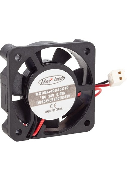 24 Volt 8 cm 80-80-25 mm Kasa Fanı Powerwmaster 2 Pin