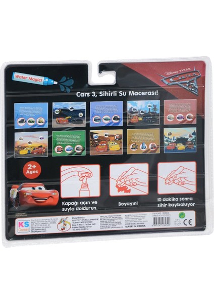BK004 Gepettoys, Cars Sihirli Boyama Kitabı fiyatları