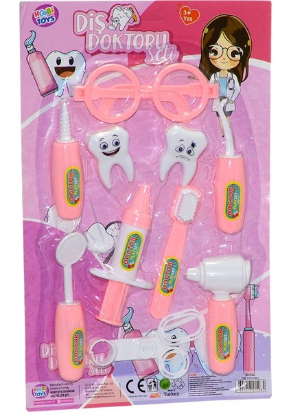 HB-15985 Hobi, Kartela Kız Diş Doktor Seti