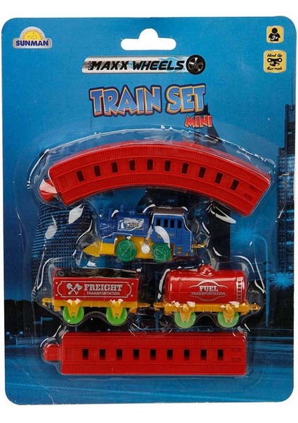 2559 Maxx Wheels Mini Tren Seti 11 Parça -Sunman