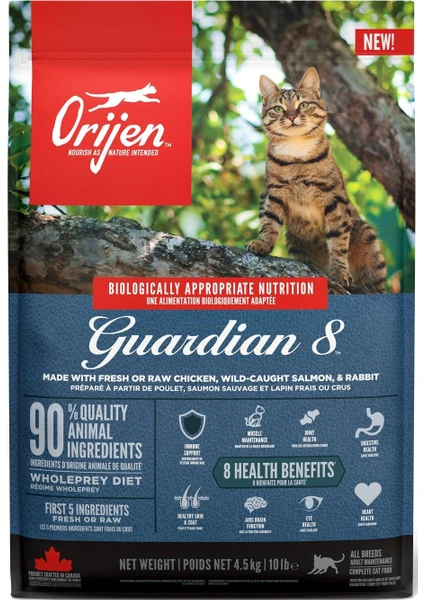 Guardian 8 Yetişkin Kedi Maması 4.5kg