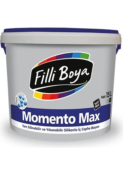 Momento Max Silikonlu Iç Cephe Boya 2,5 Lt