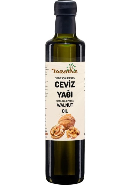 Ceviz yağı 500 ml - Soğuk Pres