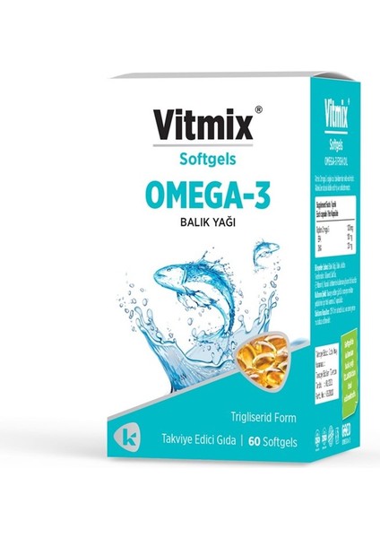 Omega 3 - 60 Soft Gel