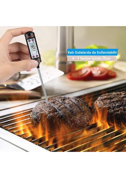 Dijital Yemek Gıda Mutfak Termometresi fiyatları