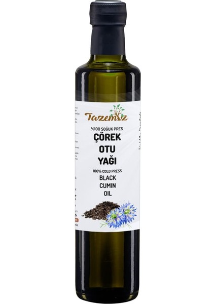 Çörek Otu Yağı Soğuk Sıkım 500 ml