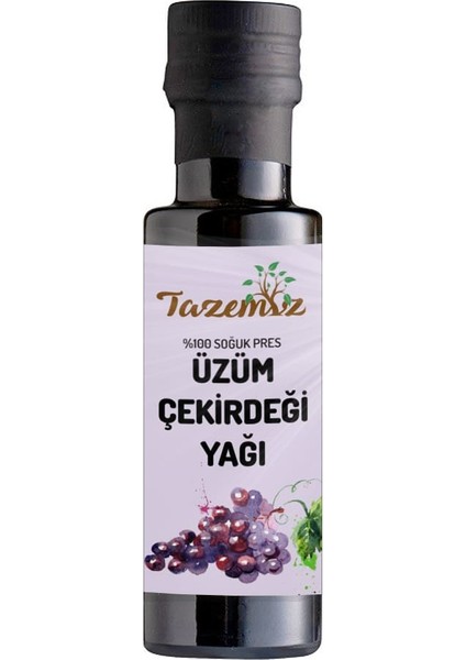 Üzüm Çekirdeği Yağı 100ML - Soğuk Pres