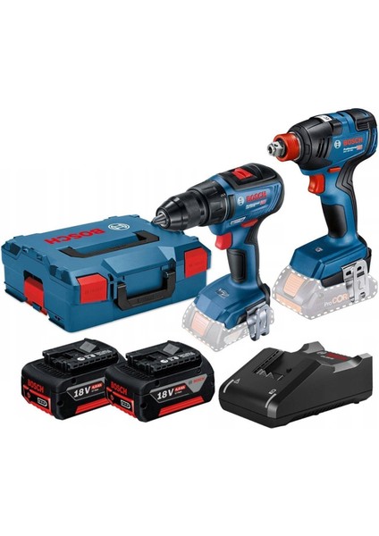 Gsr 18v-50 Gdx 18v-200 Akülü Matkap Seti
