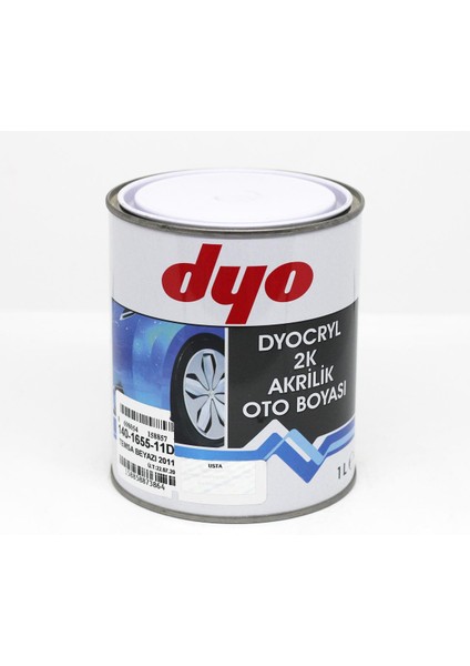 Dyocryl 2k Akrilik-Temsa BEYAZI-2011-1L