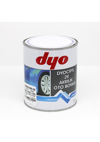 Dyocryl 2k Akrilik-Frozen WHITE-1747 -1lt
