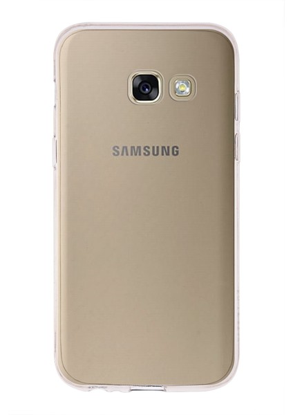 Caseworld Samsung Galaxy A3 (2017) Kapak 1mm Şeffaf Silikon Kılıf