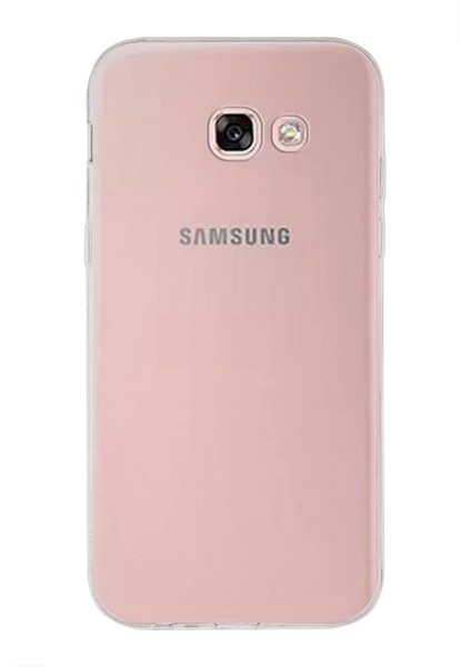 Caseworld Samsung Galaxy A5 (2017) Kapak 1mm Şeffaf Silikon Kılıf