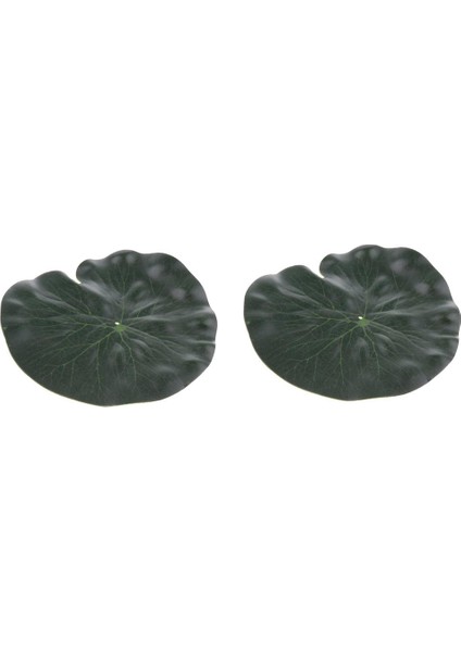 2x Akvaryum Tankı Peyzaj Yüzer Lotus Hayvan Bitkileri Süsleme 17 cm(Yurt Dışından)
