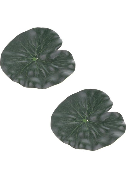 2x Akvaryum Tankı Peyzaj Yüzer Lotus Hayvan Bitkileri Süsleme 17 cm(Yurt Dışından)