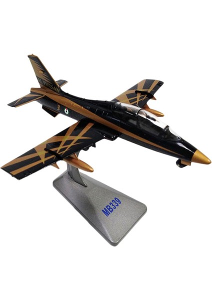 1:72 Metal Italyan MB-339 Uçak Avcı Modeli W / Metal Ekran Standı (Yurt Dışından)