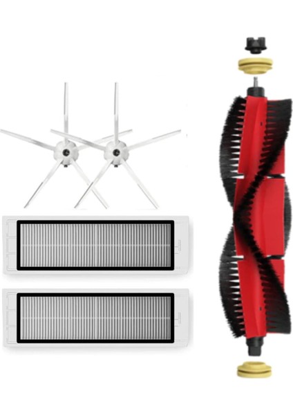 Roborock S5 Max (Beyaz) Uyumlu Yedek Fırça Filtre Seti-5 Parça