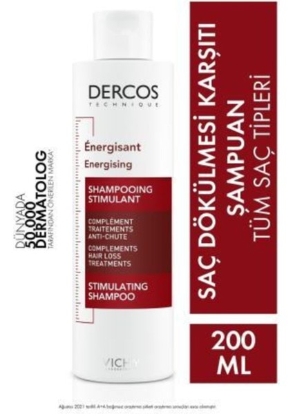 Dercos Energisant Bakım Şampuanı 1 Paket(1 x 200 Ml)