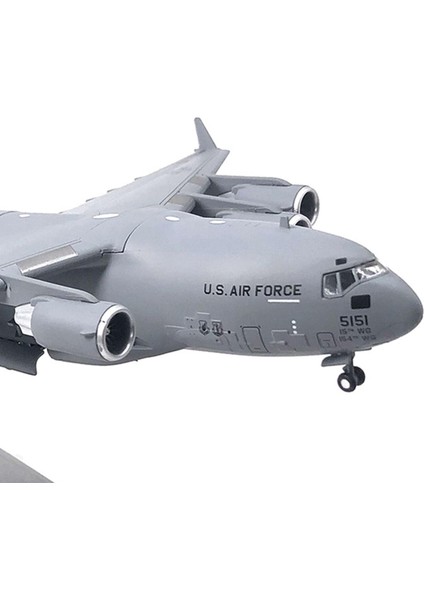 Metal 1: 200 Abd Hava Kuvvetleri Uçak C-17 Taşıma Diecast Uçak Oyuncak (Yurt Dışından)