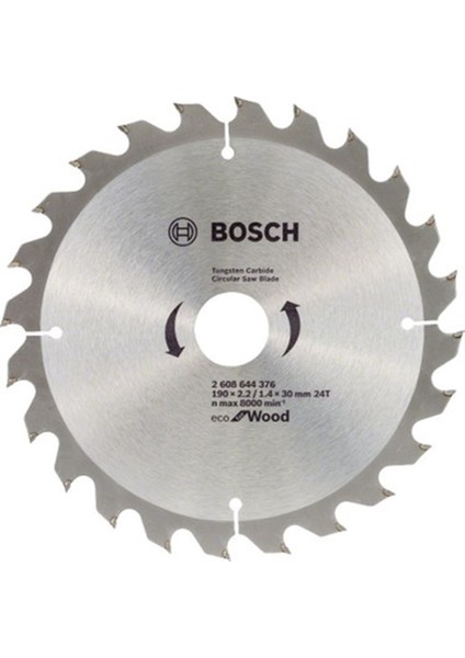 Daire Testere Bıçağı 190*30 mm 24 Diş