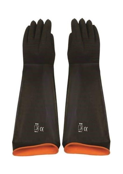 Safety Latex Endüstriyel Eldiven 55 cm