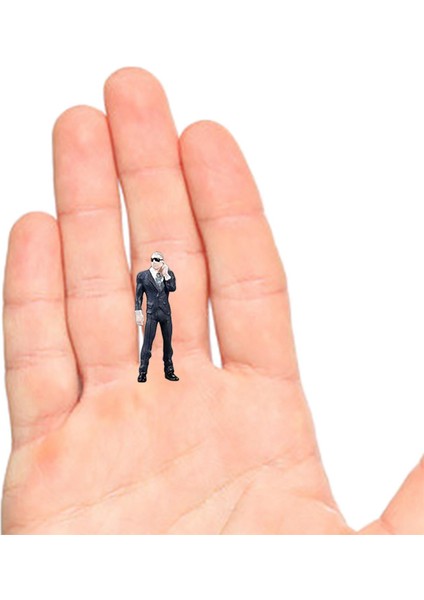 Reçine 1:64 Boyalı Figürler Mimarlık Düzeni Diorama Düzen Dekor Kulaklık (Yurt Dışından) indirimleri