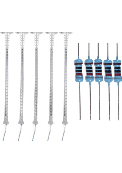 5 Adet Model Demiryolu Işıkları Ho Gauge Peyzaj Aksesuarları Için Sıcak Beyaz Gümüş (Yurt Dışından) fiyatları