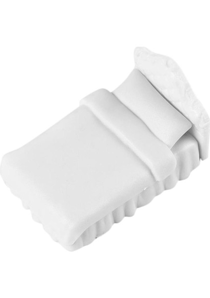 8 cm Minyatür Tek Kişilik Yatak Modeli Kiti, Dollhouse Mobilya Peri Bahçe Dekor (Yurt Dışından) fırsatları