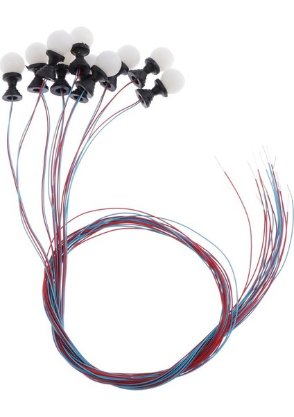 10'lu Sokak Lambası LED Lamba Sonrası Tren Demiryolu Parkı Peyzaj Dioramalar 1: 100 (Yurt Dışından) fırsatları