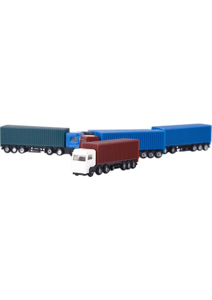 Magideal 5 Adet Mix Model Oyuncak Arabalar Kamyon Için Manzara Düzeni 1: 200 N / Z Ölçeği (Yurt Dışından)