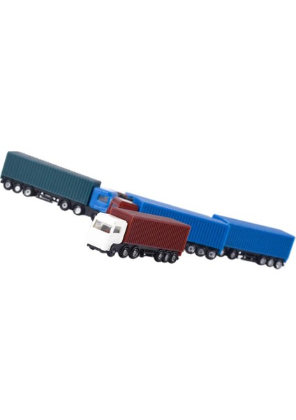 Magideal 5 Adet Mix Model Oyuncak Arabalar Kamyon Için Manzara Düzeni 1: 200 N / Z Ölçeği (Yurt Dışından)