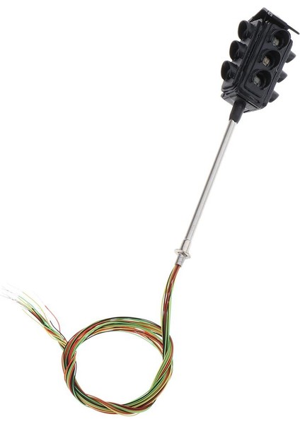 1: 100 Bina Trafik Işık Minyatür Sokak Kum Masa Aksesuarı 8 # (Yurt Dışından)