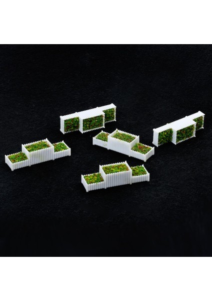 5 Parça Plastik N Skalalı 1: 150 Çiçek Yatak Bitki Sandtable Diorama Için Set (Yurt Dışından) fiyatları