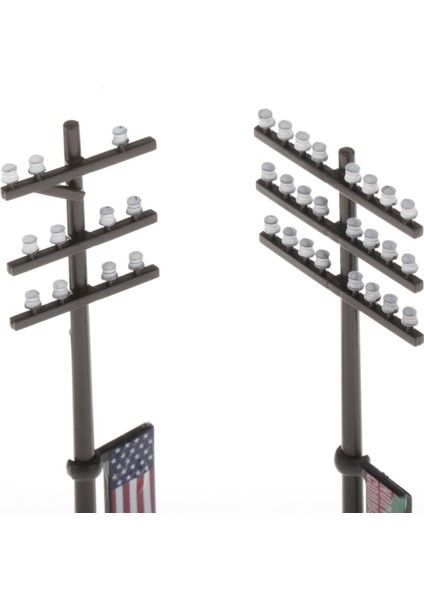 3'lü 1/42 O Tren Manzarası Dioramas Için Ölçekli Ayrılabilir Telefon Direkleri (Yurt Dışından) indirimleri