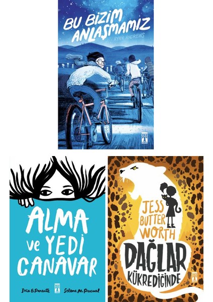 Bu Bizim Anlaşmamız - Alma ve Yedi Canavar - Dağlar Kükrediğinde 3 Kitap Set