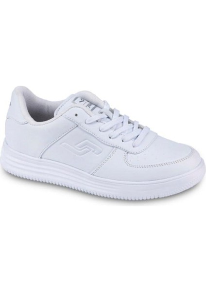 22233 40-45 Beyaz Merdane Sneaker Spor Ayakkabı