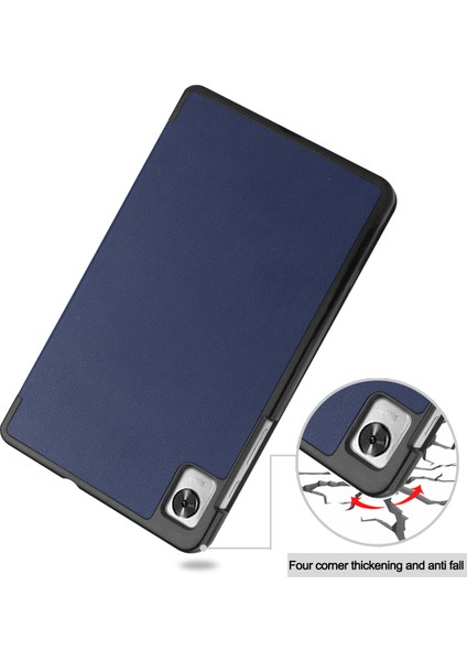 Realme Pad Mini Için Flip Tablet Kılıfı - Siyah (Yurt Dışından)