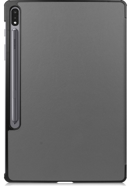 Samsung Galaxy Tab S8+ Plus Için Flip Tablet Kılıfı - Siyah (Yurt Dışından)