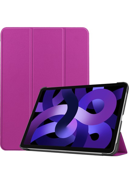 iPad Air 5 (2022) Için Flip Tablet Kılıfı - Siyah (Yurt Dışından)