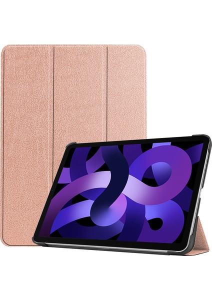 iPad Air (2022) Için Flip Tablet Kılıfı - Siyah (Yurt Dışından)