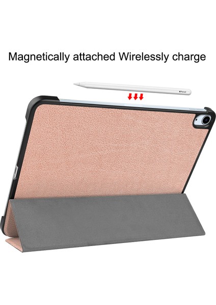 iPad Air (2022) Için Flip Tablet Kılıfı - Siyah (Yurt Dışından)